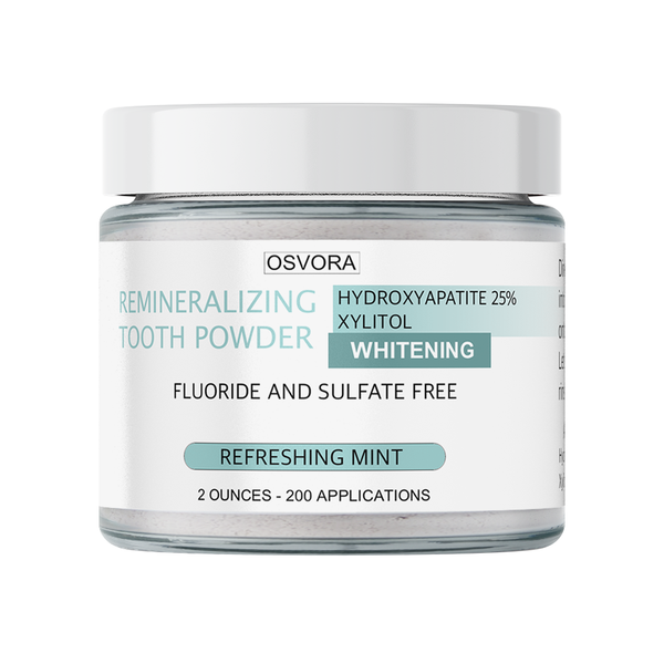 Remineralizing Hydroxyapatite (25%)  Tooth Powder