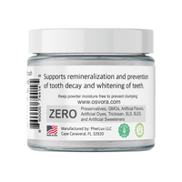 Remineralizing Hydroxyapatite (25%)  Tooth Powder