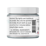 Remineralizing Hydroxyapatite (25%)  Tooth Powder