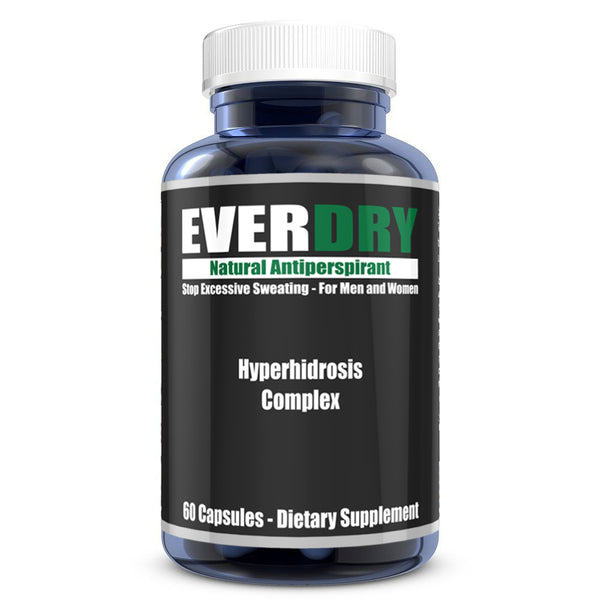 Ever Dry Natural Antiperspirant Supplement - Hyperhidrosis Treatment