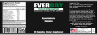 Ever Dry Natural Antiperspirant Supplement - Hyperhidrosis Treatment